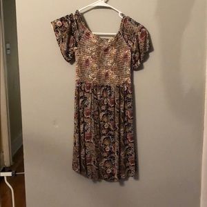 O’Neill Off the shoulder boho dress